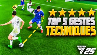 5 Gestes Techniques EFFICACES à Maîtriser sur FC 25 🔥  TUTO [upl. by Worsham]