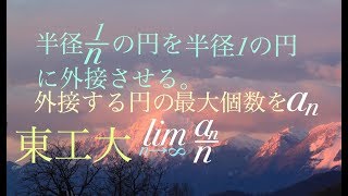 東工大 極限値 高校数学 Japanese university entrance exam questions [upl. by Atinid]