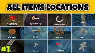 Granny 3 All Item Locations and Usage  Part 1  Hi Gamer [upl. by Atinal]