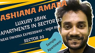 Ashiana Amara  Luxury 3BHK Apartments  Sector 93 Gurgaon  Near Dwarka Expressway [upl. by Eelinej]