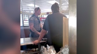 Officer Buys Homeless Man Food After Someone Calls Police on Him [upl. by Talich]