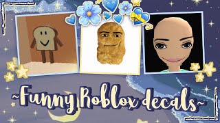 Funny Roblox decals  decal ids  For your Royale high journal Bloxburg Etc [upl. by Amjan785]