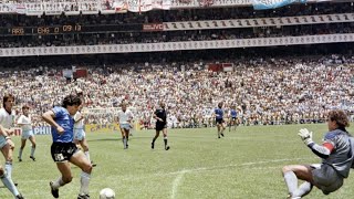 Football Classics Diego Maradonas goal of the century [upl. by Naelcm]