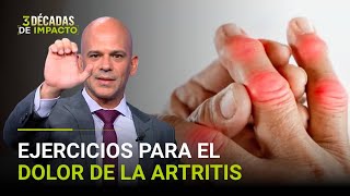 El Dr Juan Rivera enseña ejercicios para combatir el dolor de la artritis [upl. by Cline]