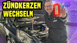 Opel Corsa D Zündkerzen wechseln [upl. by Gavriella]