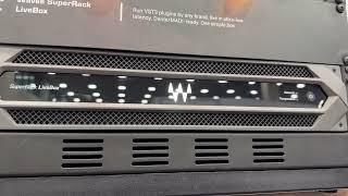 Dale Pro Audio  Waves SuperRack LiveBox at Winter NAMM 2024 [upl. by Ahkeber129]