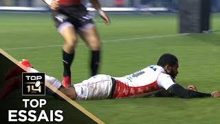 TOP Essais de la J13 – TOP 14 – Saison 20172018 [upl. by Jahn]