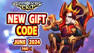 Summoners Era New Gift Code  Summoners Era New Gift Code June 2024 Part1 [upl. by Attolrahc]