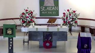 Mass 10am Thurs 14 Nov St Aidans Catholic Church Coulsdon UK [upl. by Abla]