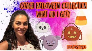 COACH ANNUAL HALLOWEEN DROP WHAT DID I GET coach coachoutlet halloween2024 [upl. by Yemarej]