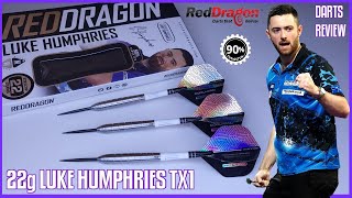 Red Dragon LUKE HUMPHRIES TX1 Darts Review [upl. by Radbun]