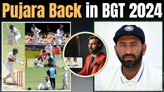 Cheteshwar Pujara is BACK in BGT  Team India’s Final Playing XI  IND vs AUS [upl. by Arret]