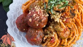 The Best Vegan Lentil Meatball Recipe [upl. by Osbert342]