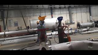 6Inch SS pipe joint welding kaise maarte hain shortvideo 6gwelder welding rah [upl. by Fredek406]