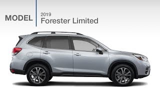 2019 Subaru Forester Limited  Model Review [upl. by Enitsugua]