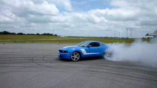 ROUSH 427R Mustang Drifting [upl. by Thorstein]