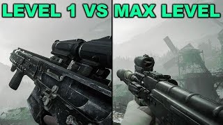 Resident Evil Village  All Assault Rifle Weapon Damage Comparison LEVEL 1 VS MAX LEVEL [upl. by Hubsher888]