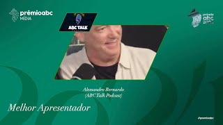 Prêmio ABC 2024  Apresentador  ALÊ BERNARDO [upl. by Eyahc]