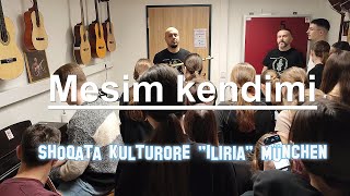 Mësim këndimi per fëmije Mora fjalë Të dua sa Kosovën Xhamadani vija vija Ska ma mirë [upl. by Lawford610]