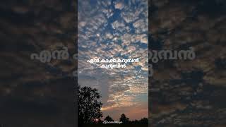 Konji konji chirichal 🥰 lyrics song malayalam shorts trending viralshorts [upl. by Solotsopa]