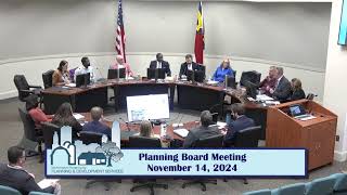 CityCounty Planning Board Meeting November 14 2024 [upl. by Uhayile694]