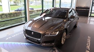 Jaguar XF 2017 In Depth Review Interior Exterior [upl. by Anaujal646]