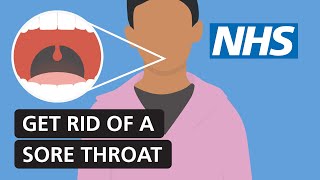 Sore throat symptoms and treatment  NHS [upl. by Nnylarej]