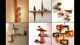 100 Creative Wall Shelves Ideas  Wall shelf design ideas – DIY Home Decor [upl. by Seltzer]