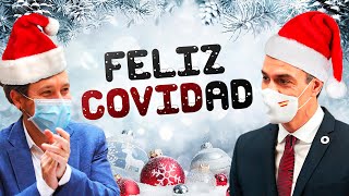 Feliz COVIDad  FELIZ NAVIDAD Boney M  VILLANCICO político 2020  Pedro Sánchez y Pablo Iglesias [upl. by Abla]