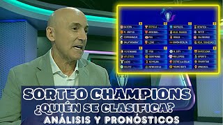 PRONÓSTICO GRUPOS DE CHAMPIONS REAL MADRID BARCELONA ATLETI SEVILLA REAL SOCIEDAD ¿QUIÉN PASA [upl. by Shoemaker617]