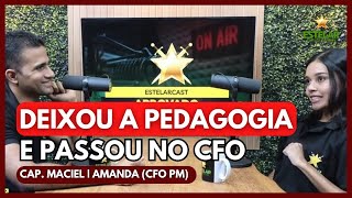 Amanda Pires  Aprovada no CFOPM [upl. by Zetneuq]