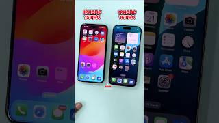 Iphone 15 pro vs Iphone 16 pro Speed Test apple iphone15pro iphone16pro trending shorts [upl. by Newman180]