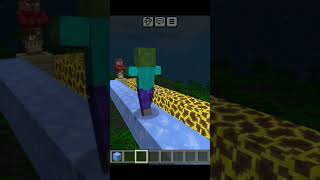 Minecraft zombie vs villager minecraft trending suscribe shorts viral [upl. by Ynor]