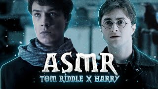 Tom Riddle x Harry ASMR Winter Conversation near the Grave Peverell Brothers Godrics Hollow [upl. by Einneg279]