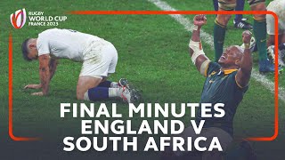 Is this the most dramatic ending to a semifinal  England v South Africa  Rugby World Cup 2023 [upl. by Adebayo579]