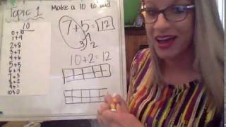 EnVision Math Gr 2 Lesson 13 Make a 10 to Add [upl. by Aimekahs54]