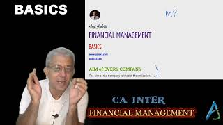 CA INTER  FM  Basics  Lecture 1 [upl. by Donnie877]