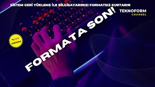 Sistem Geri Yükleme  Formatsız Windows Kurtarma [upl. by Emmeline]