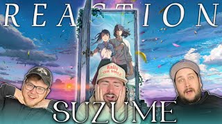 SUZUME ANIME MOVIE REACTION [upl. by Dehsar417]