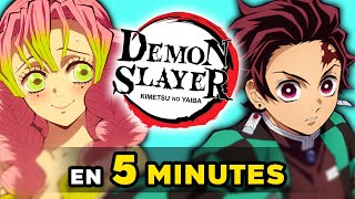 Les Persos de DEMON SLAYER expliqués en 5 MINUTES 🤯 [upl. by Arreik653]