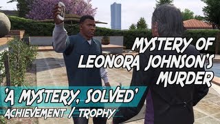 GTA 5  The Mystery of Leonora Johnsons Murder ¦ Mission A Starlet in Vinewood HD [upl. by Onder655]