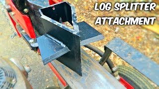 Log Splitter Attachment You Must Have [upl. by Sucramed568]