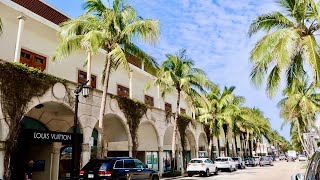 Worth Avenue Palm Beach Florida Walking Tour [upl. by Munsey]