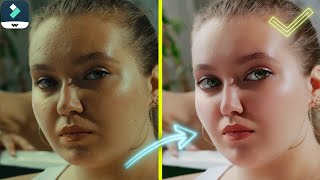 The BEST SMOOTH SKIN Effect In Video  Filmora Tutorial [upl. by Chelsae]