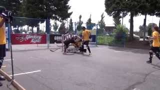 Goal Or No Goal Wolfpac vs Metro Bruins  CBC Play On Street Hockey PlayOn Vancouver 4ON4 [upl. by Eelanaj]