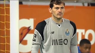 Iker Casillas Vs Estoril Away 201617 [upl. by Naillimxam278]