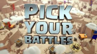 Pick Your Battles Clan Wars has Arrived  Clash of Clans [upl. by Britney]