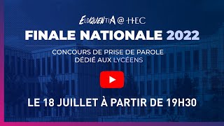 EloquentiaHEC  Finale Nationale 2022 [upl. by Kevina564]