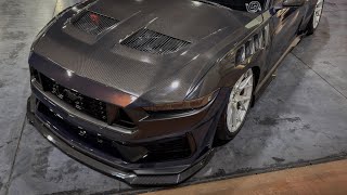 NEW GTD Hood For New Mustangs  GTD Style Conversion ￼ [upl. by Sanalda]