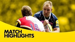 London Wasps vs Gloucester Rugby  Aviva Premiership Rugby 201314 [upl. by Josias]